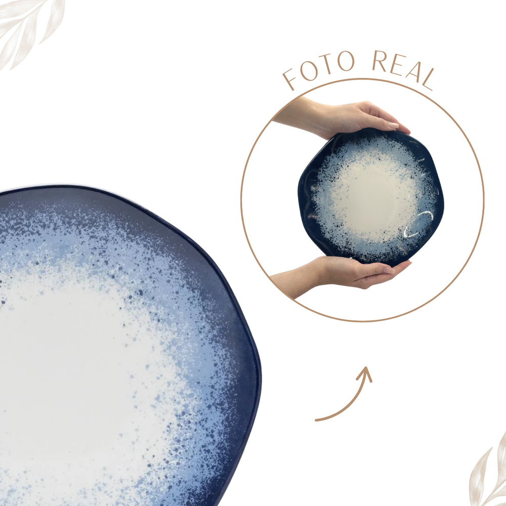 Prato raso galápagos oxford Oxford Pratos Rasos