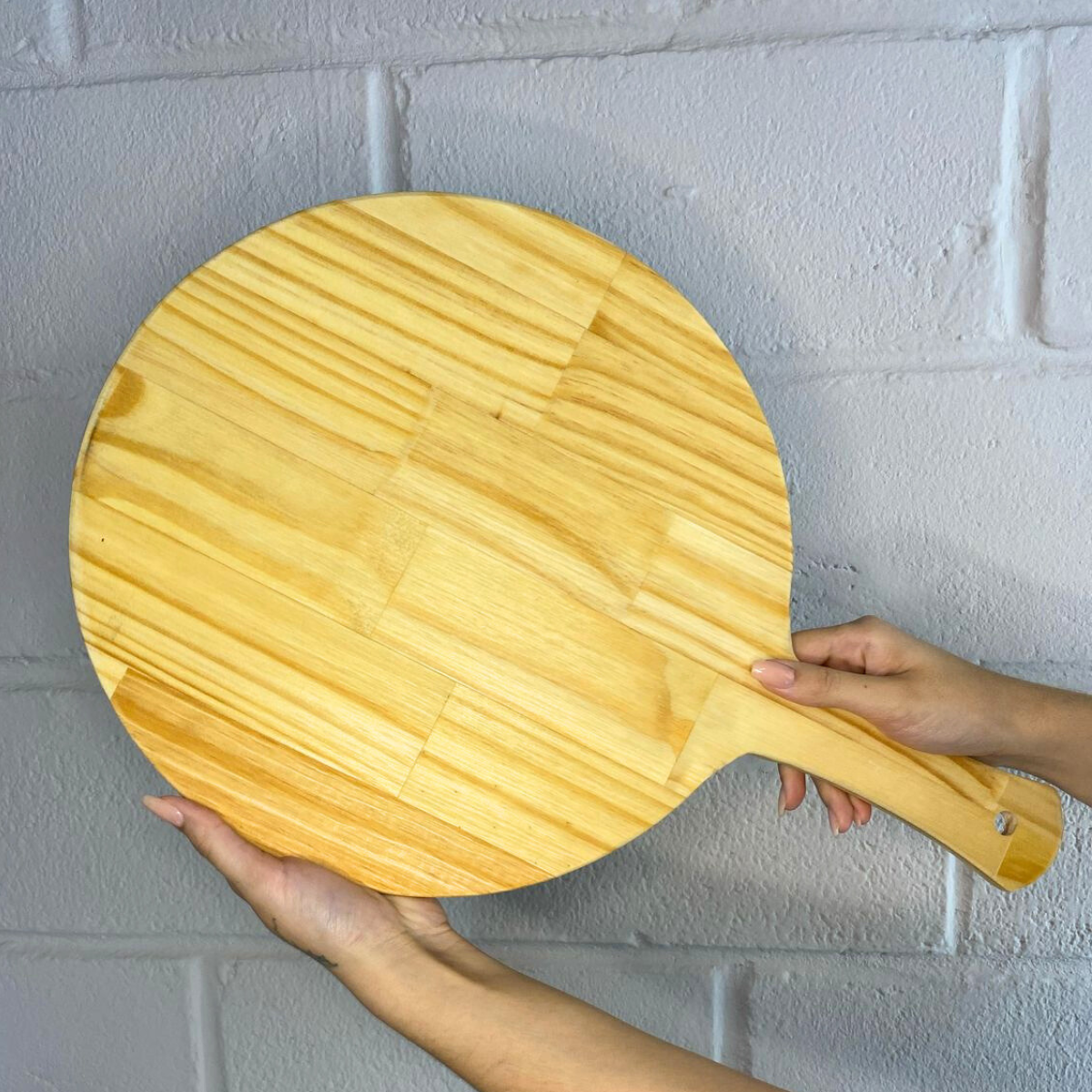 Pá Pizza 35cm Pinus - A Gourmet