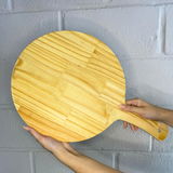 Pá Pizza 35cm Pinus - A Gourmet