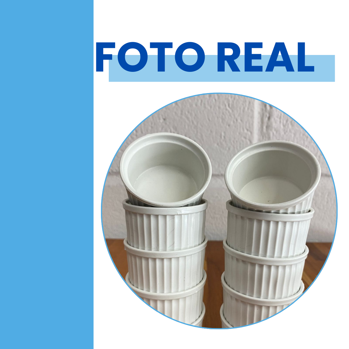 Ramequim Canelado PP 70ml