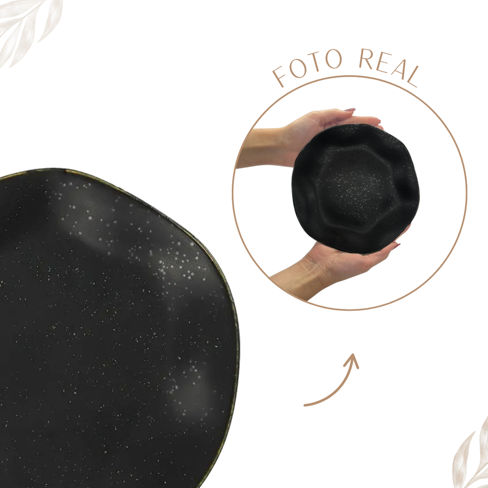 Prato sobremesa linha Ryo Volcano Oxford Oxford Pratos de Sobremesa