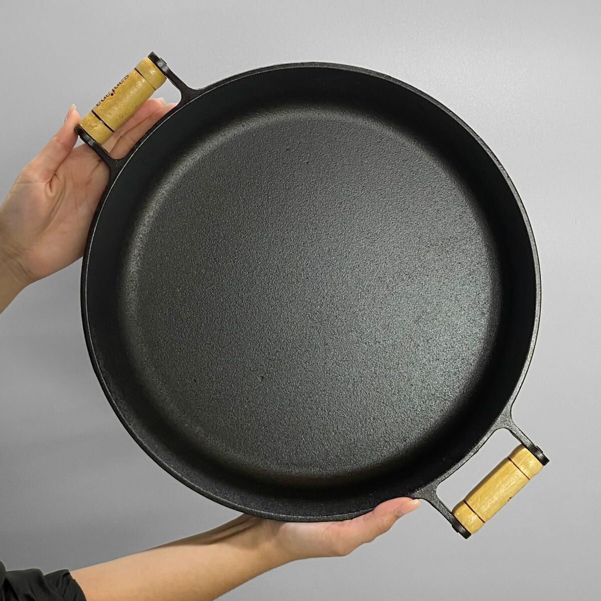 Frigideira Ferro Fundido 36cm S/Tampa - A Gourmet