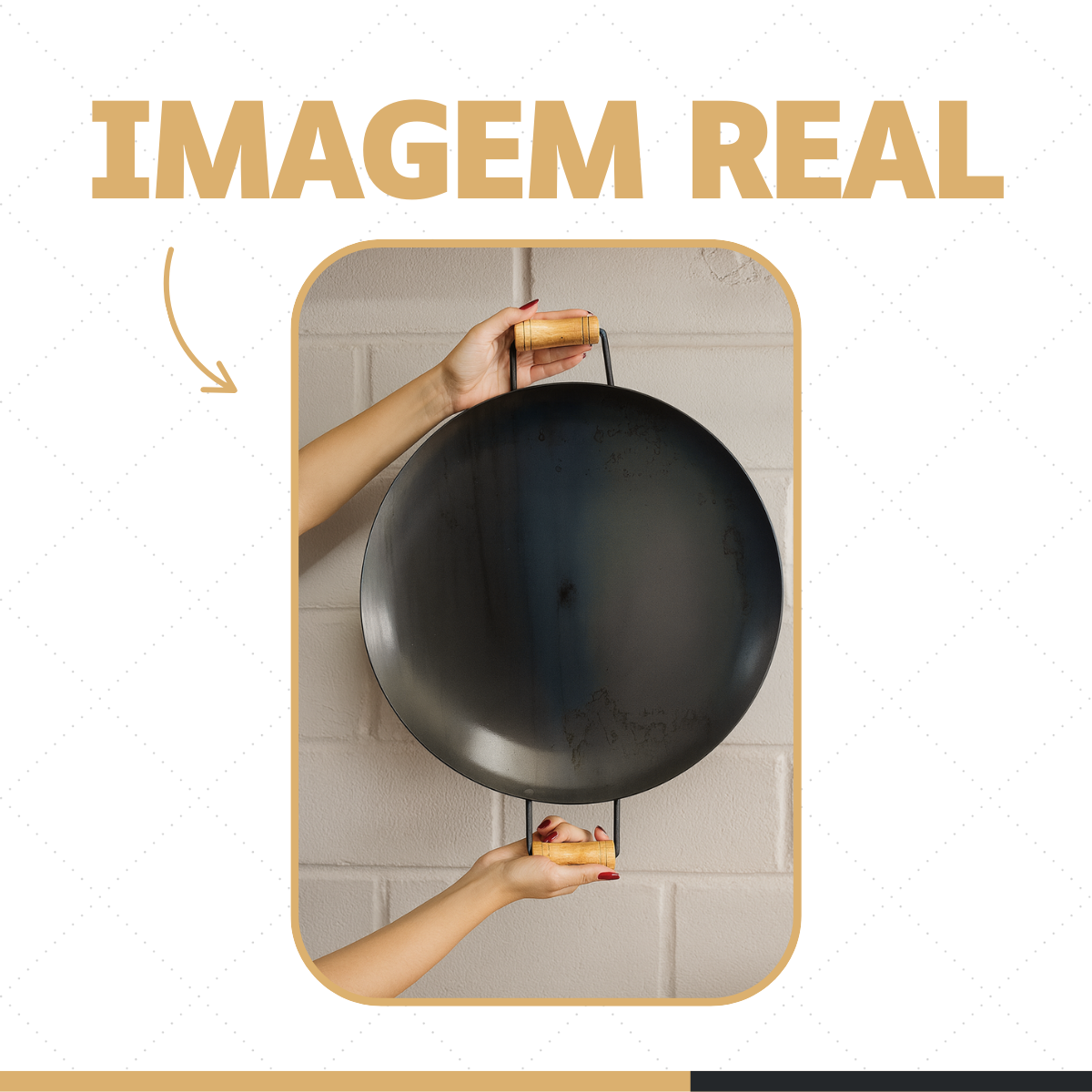 Tacho Aço Carbono 50cm