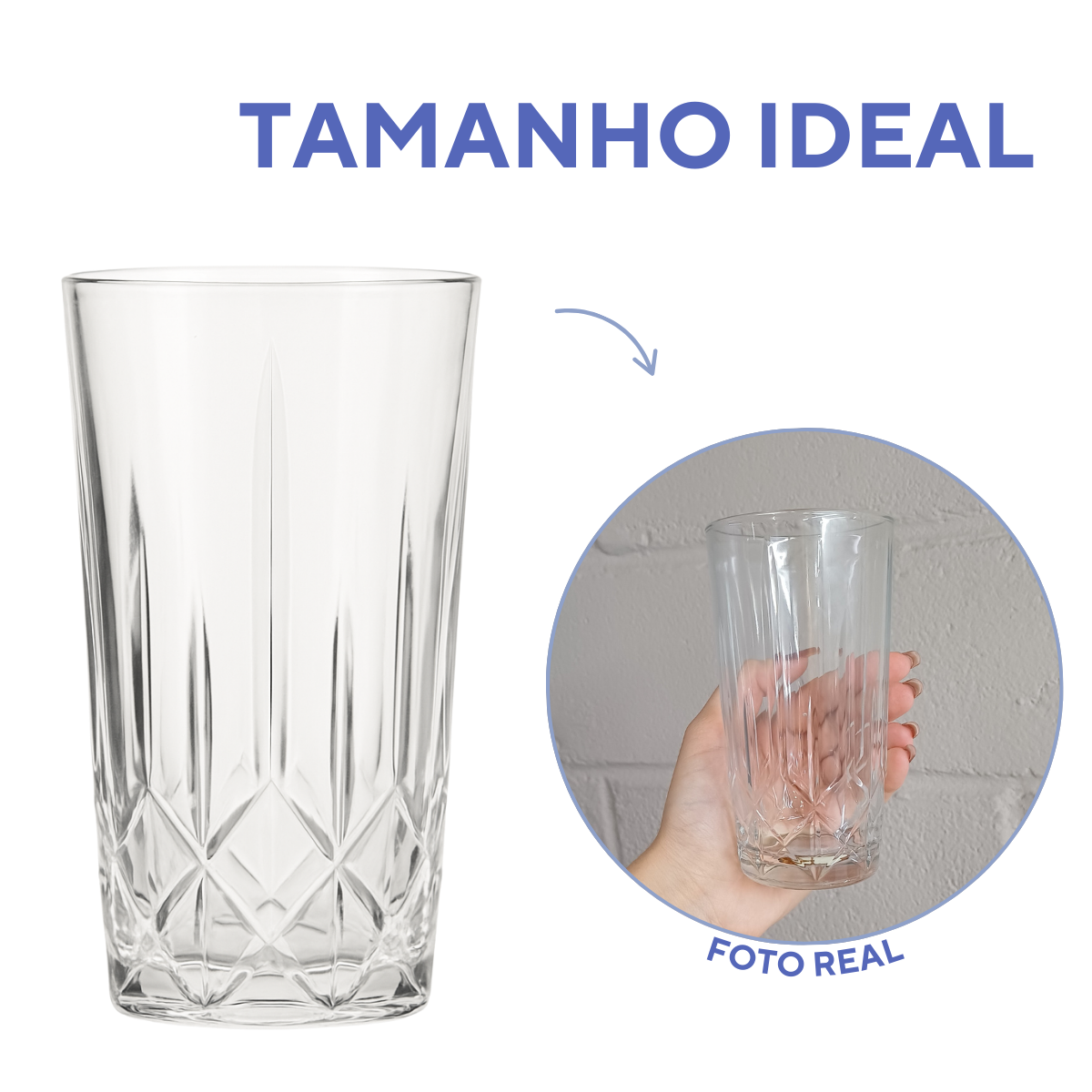 Copo Vidro 395ml