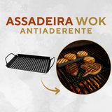 Assadeira Retangular Wok Churrasco