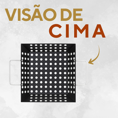 Assadeira Wok Quadrada Churrasco