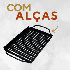 Assadeira Retangular Wok Churrasco