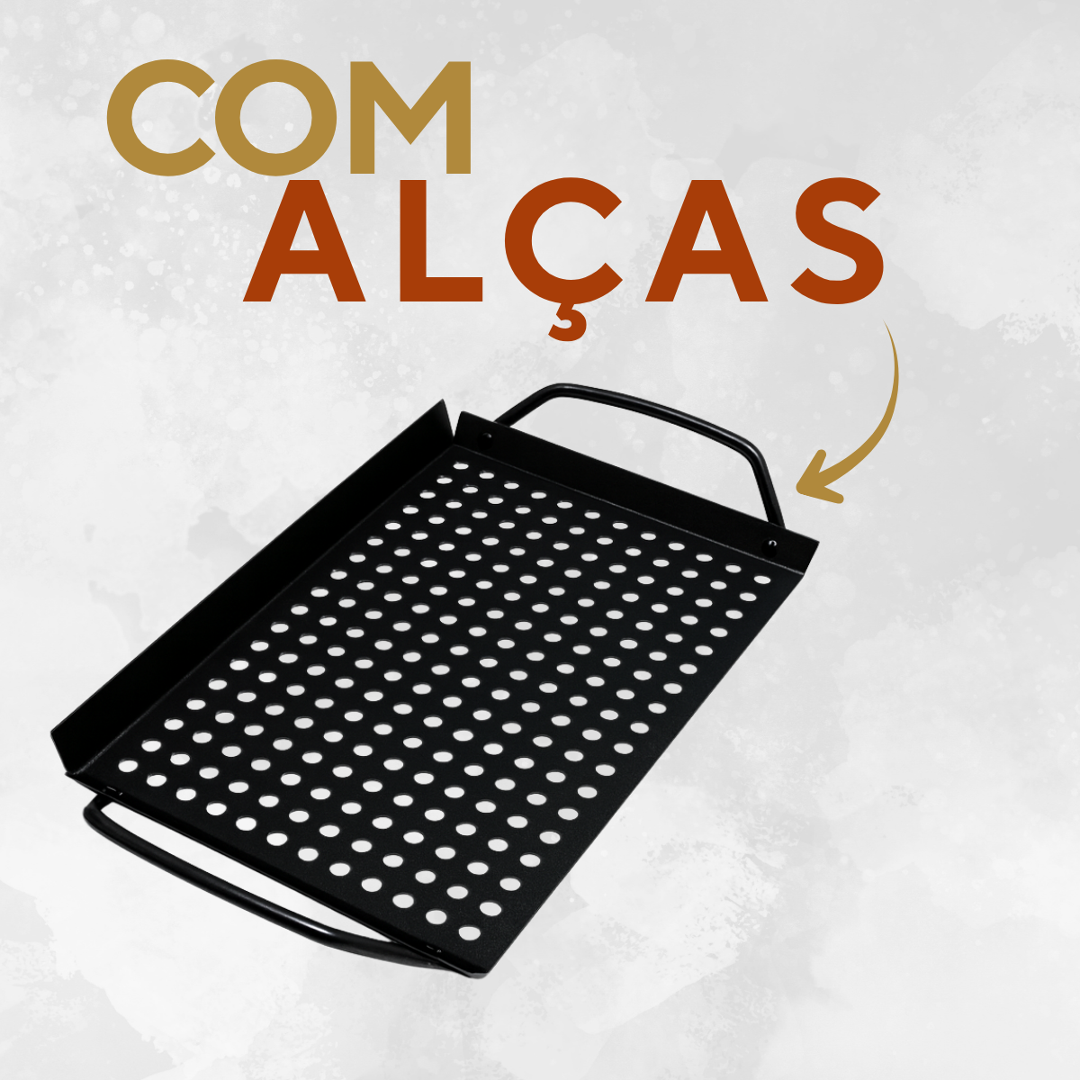 Assadeira Wok Churrasco 45cm