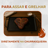Assadeira Wok Churrasco 45cm