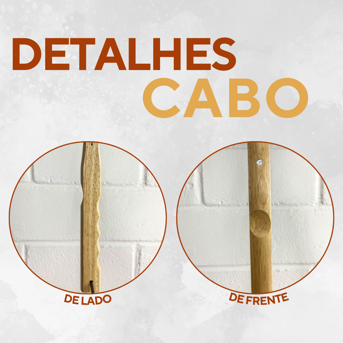 Garfo Churrasco Aço Inox Cabo Madeira