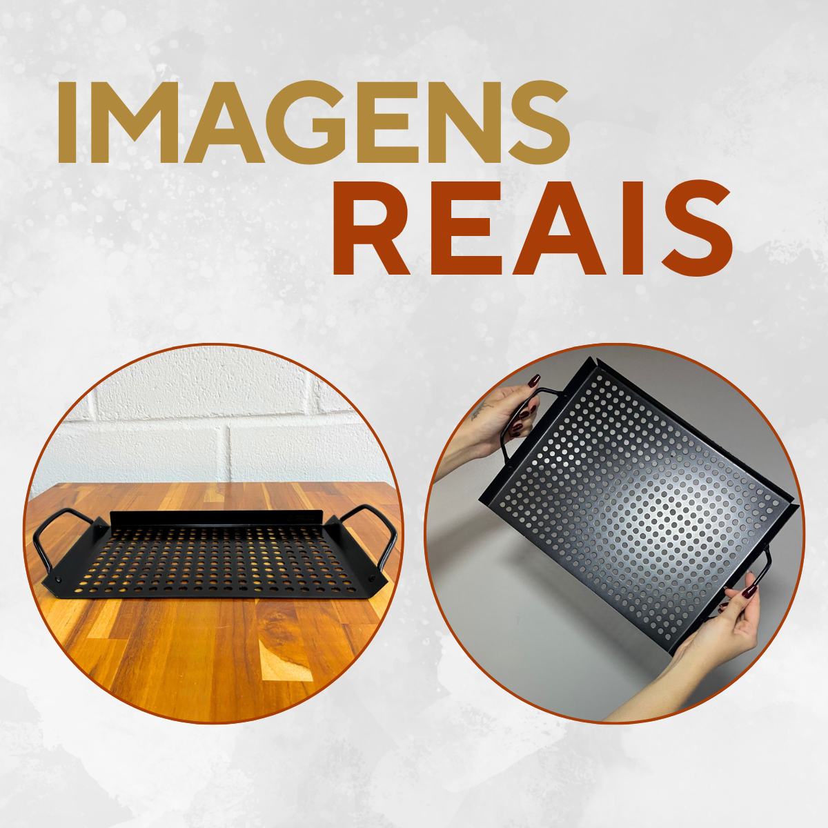 Assadeira Wok Churrasco 45cm