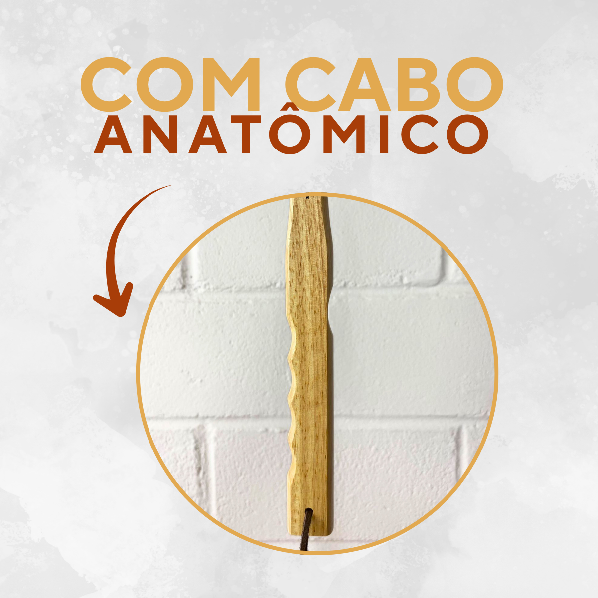 Garfo Churrasco Aço Inox Cabo Madeira