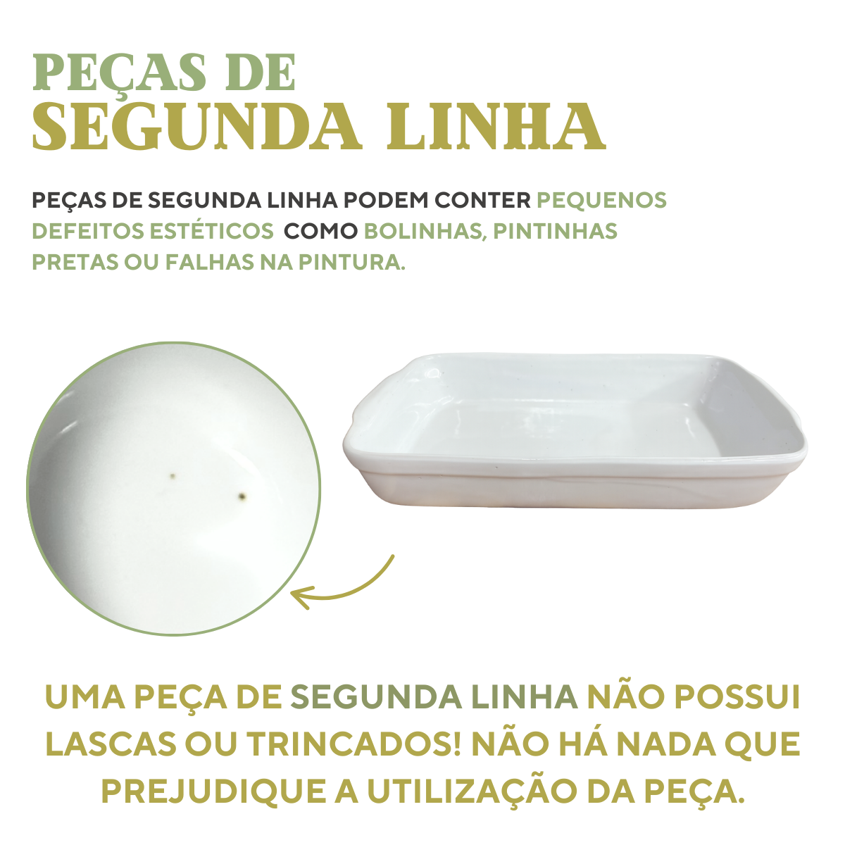 Travessa cerâmica refratária retangular 1,7L