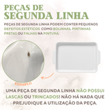 Bandeja Retangular Porcelana