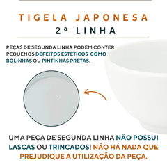 Tigela japonesa porcelana segunda linha 500ml