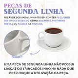 Xicara de Chá Porcelana Hotel 200ml