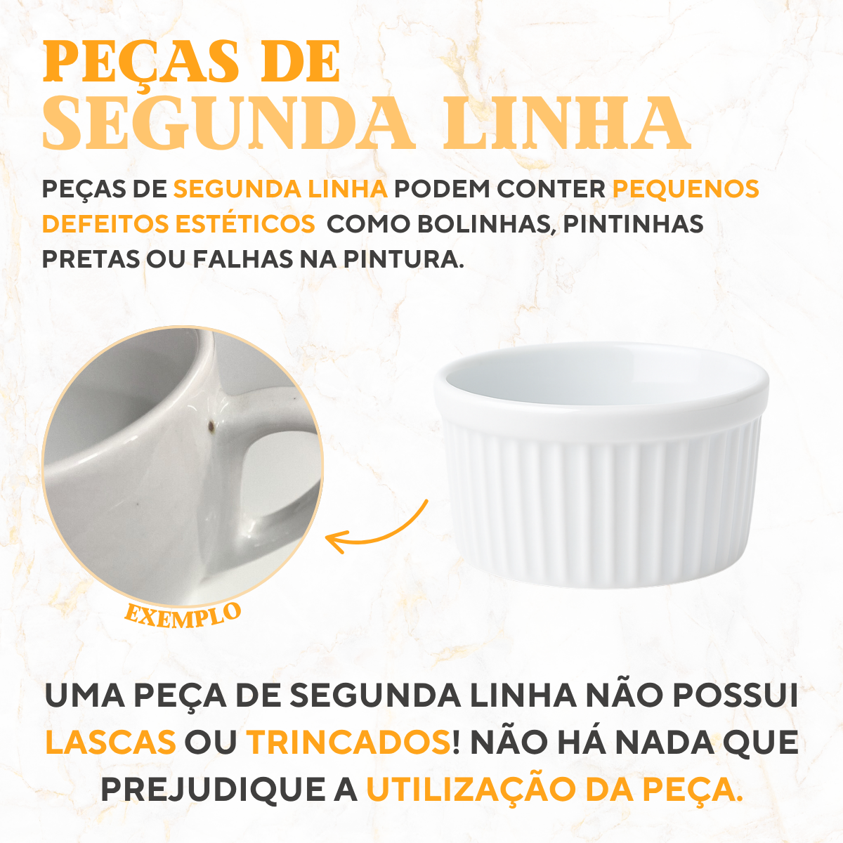 Ramequim Porcelana 210ml
