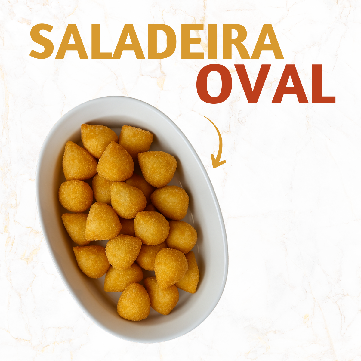 Saladeira Melamina Oval