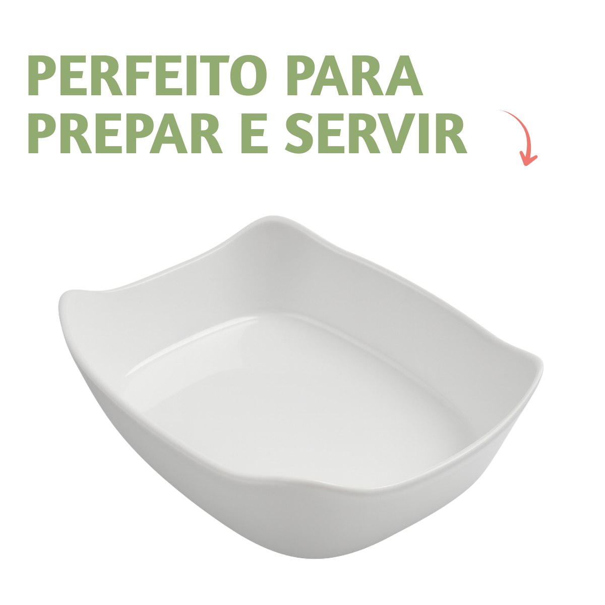 Assadeira Opaline 1,2Litros