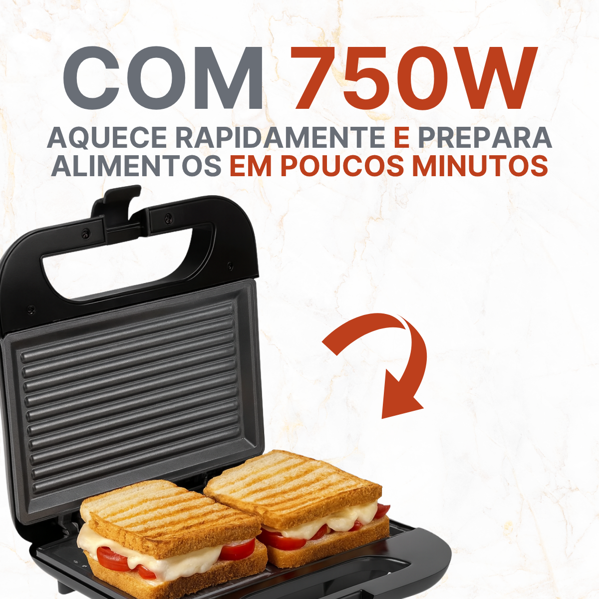 Sanduicheira Elétrica 127V