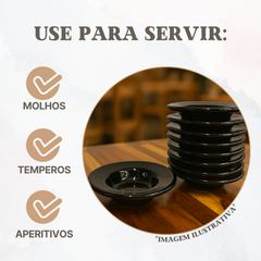 Pires Chapéu de Porcelana Preto