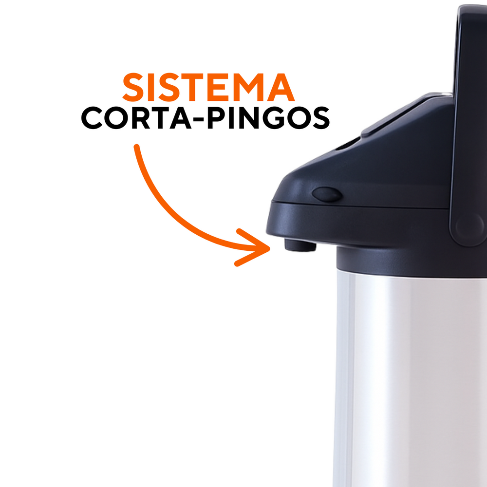 Garrafa Inox Premium 4Litros - A Gourmet