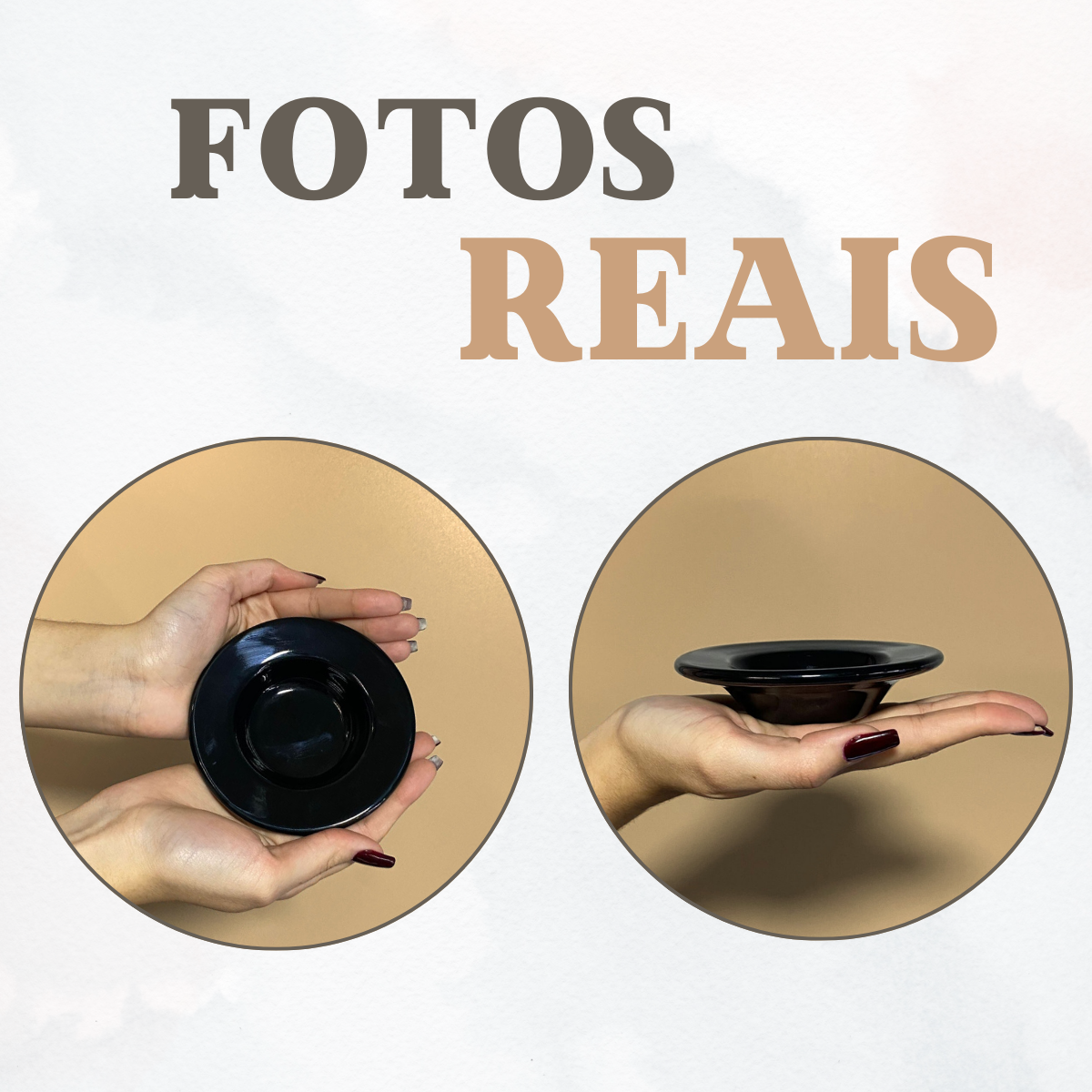 Pires Chapéu de Porcelana Preto