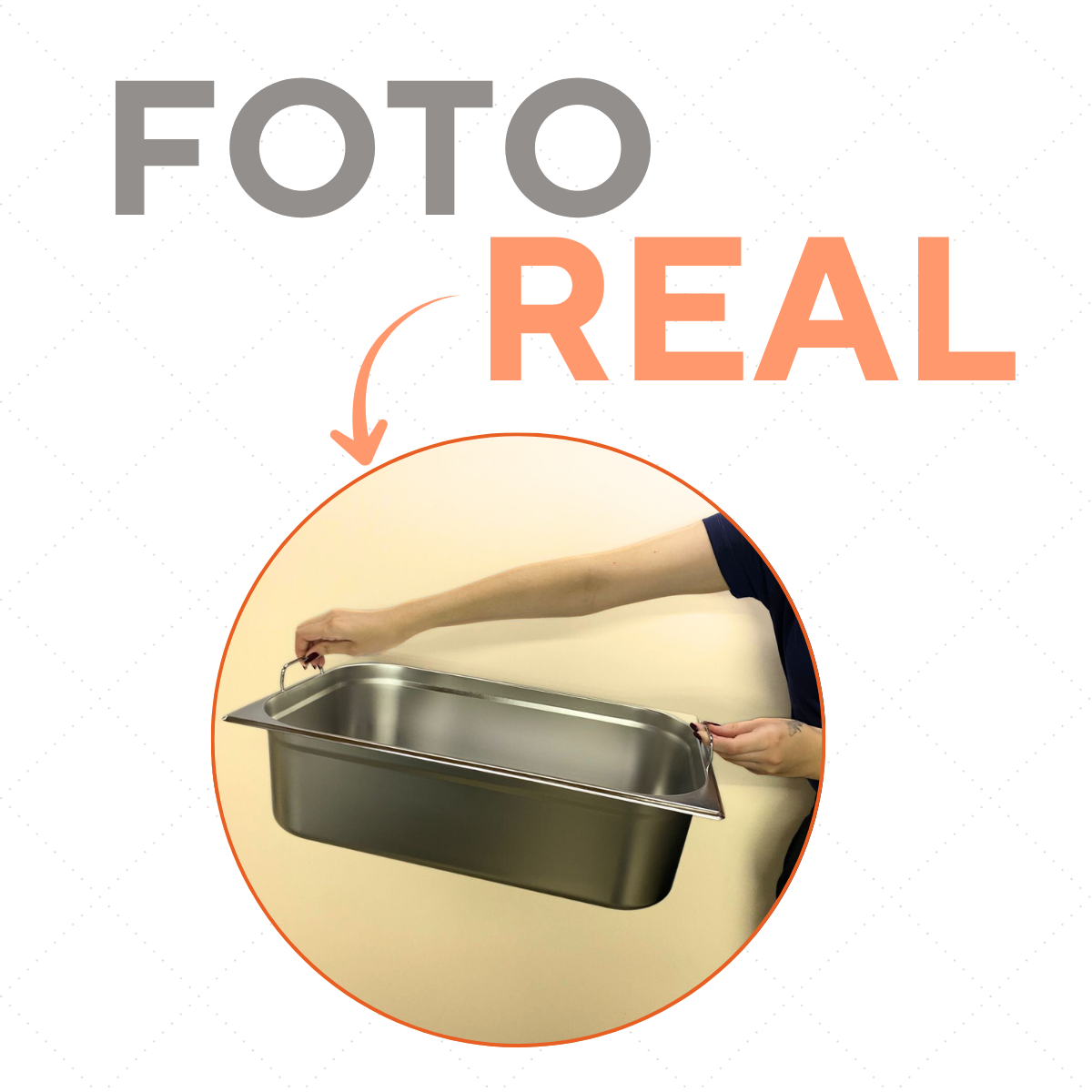 Cuba Aço Inox 1/1 150mm