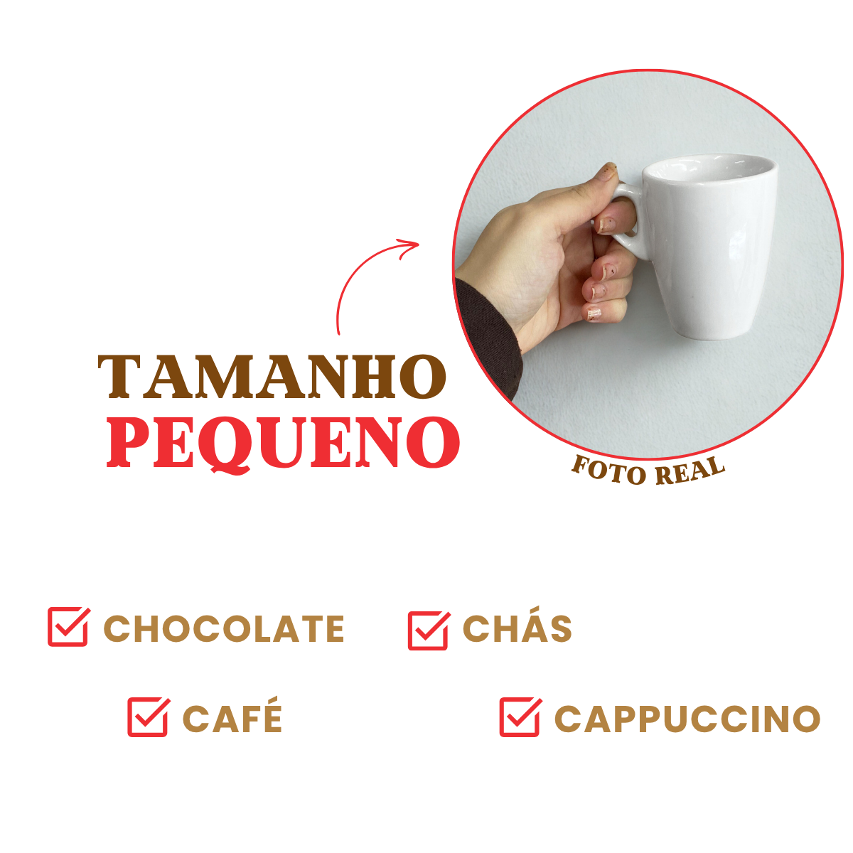 Xicara Chá Genova Cappuccino 150ml