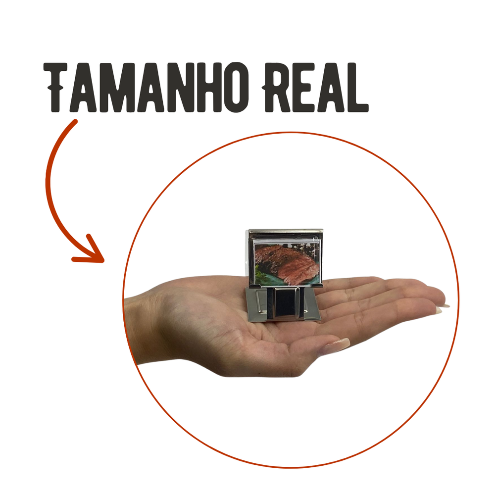 Mini Display de mesa e estufa de salgado Alissan Acessorios P/ Mesa