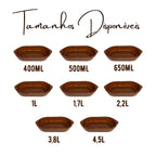 Assadeira Oval Barro N°4 Motta