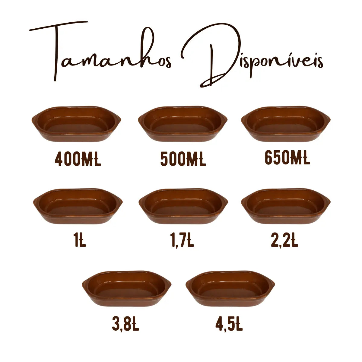 Assadeira Oval Barro N°4 Motta