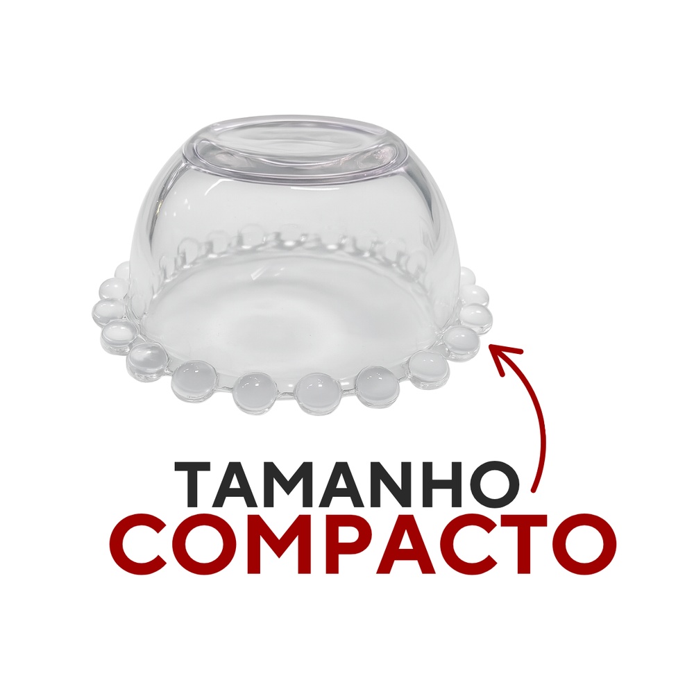 Tigela Bowl de Vidro Pearl Rojemac