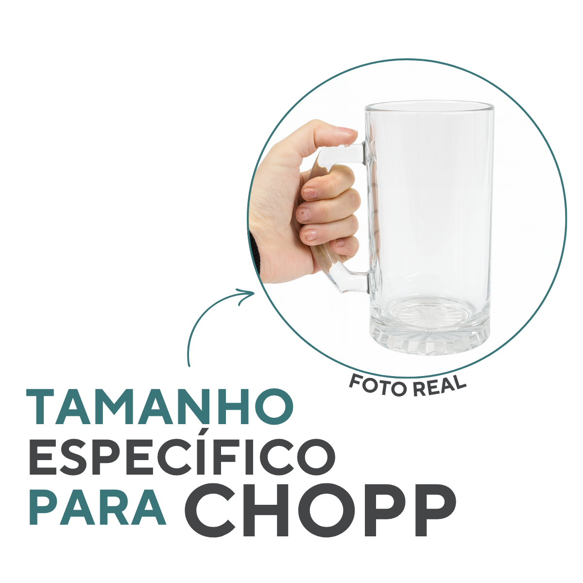 Kit 50 Caneca de Chopp 510ml Personalizado