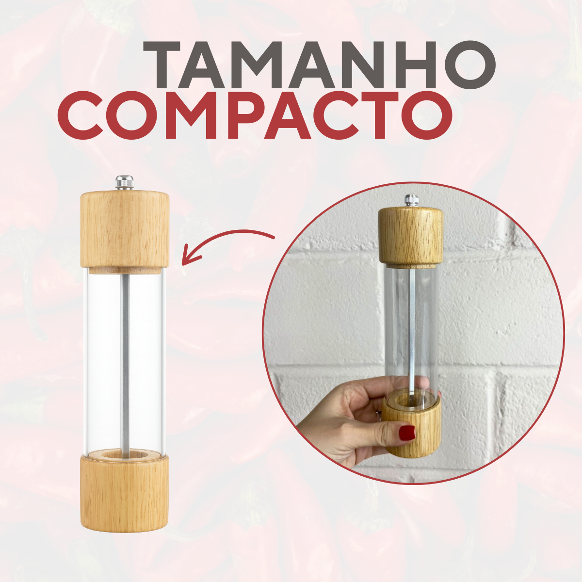 Moedor Manual bambu