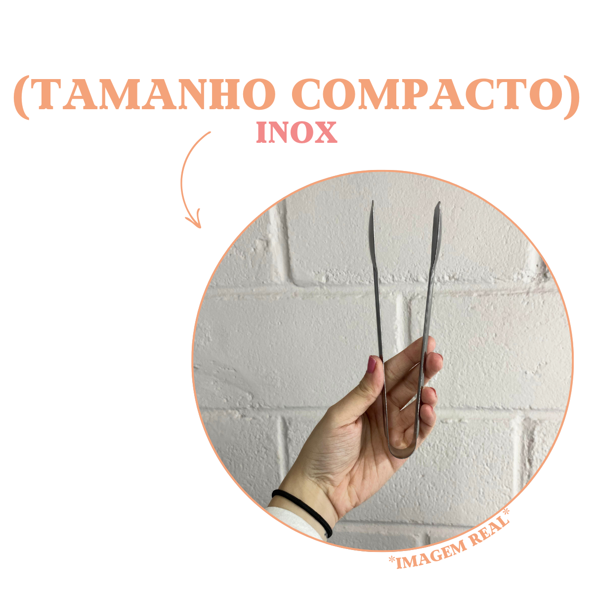 Pegador de Frios Aço Inox 18cm