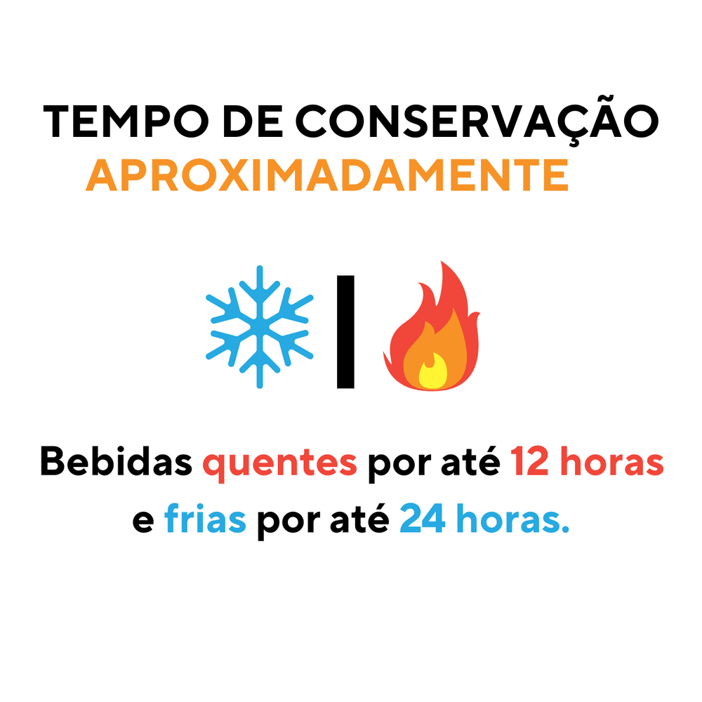 Garrafa Térmica Escandinávia Preta - A Gourmet