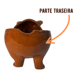 Tigela Porco Barro Pequeno 750ml - A Gourmet