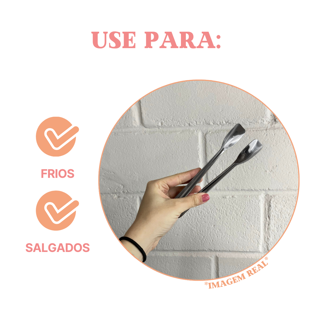 Pegador de Frios Aço Inox 18cm