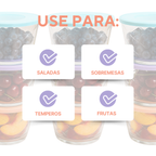 Tigela Vidro 670ml Tampa Sortida