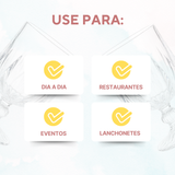 Taça de Vidro 240ml Transparente Sobremesa