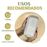 Travessa cerâmica refratária 750ml