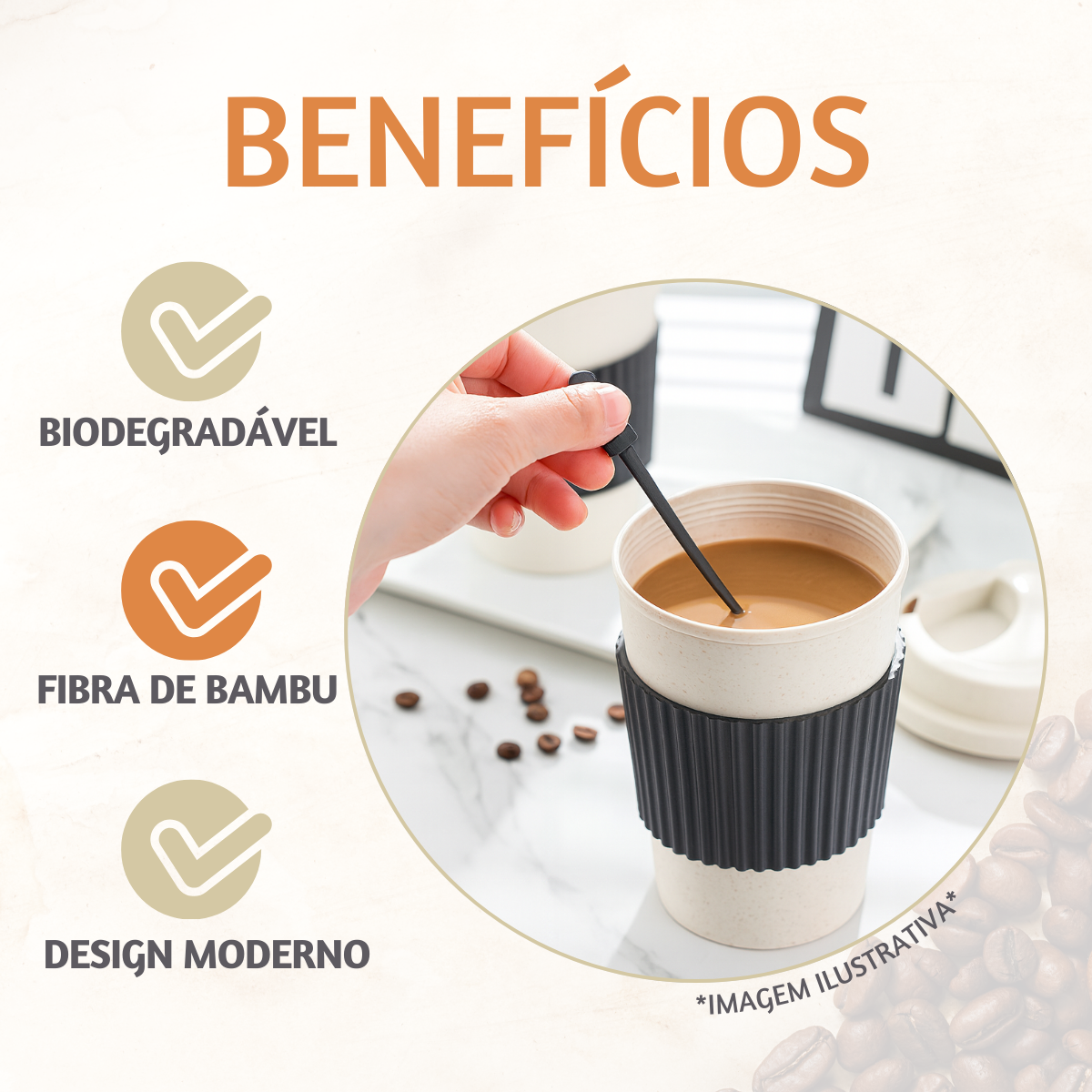 Copo café starbucks tampa mexedor 450ml