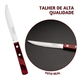 Faca Sobremesa Polywood Vermelho Tramontina