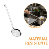 Escumadeira Profissional 38cm Com Gancho Aço Inox
