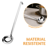 Conhca Profissional Com Gancho 51cm Inox