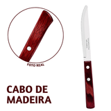 Faca Mesa Polywood Vermelha Tramontina