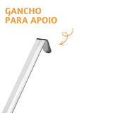 Escumadeira Profissional 38cm Com Gancho Aço Inox