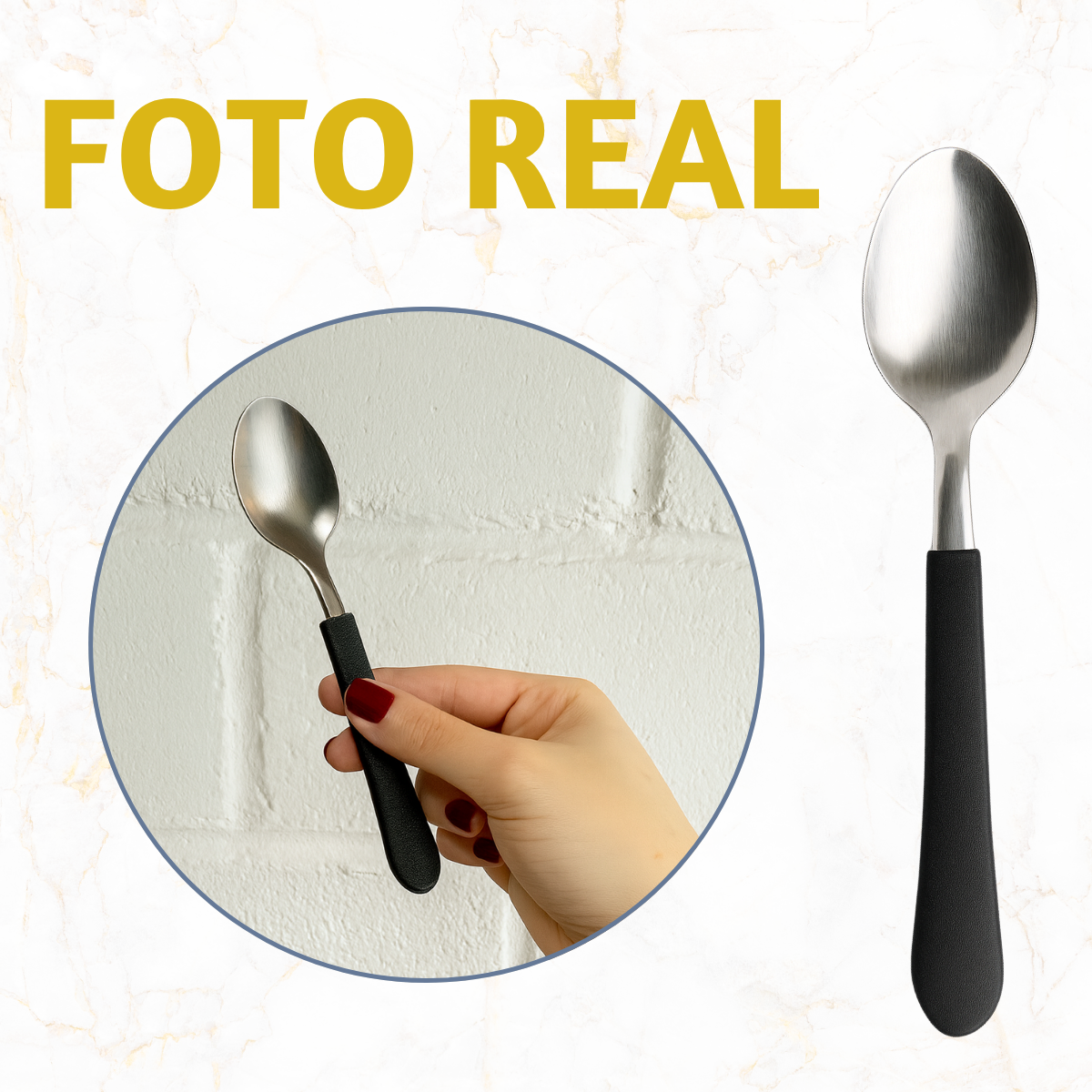 Colher Sobremesa Cabo Preto