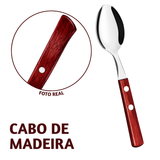 Colher Mesa Polywood Vermelha Tramontina
